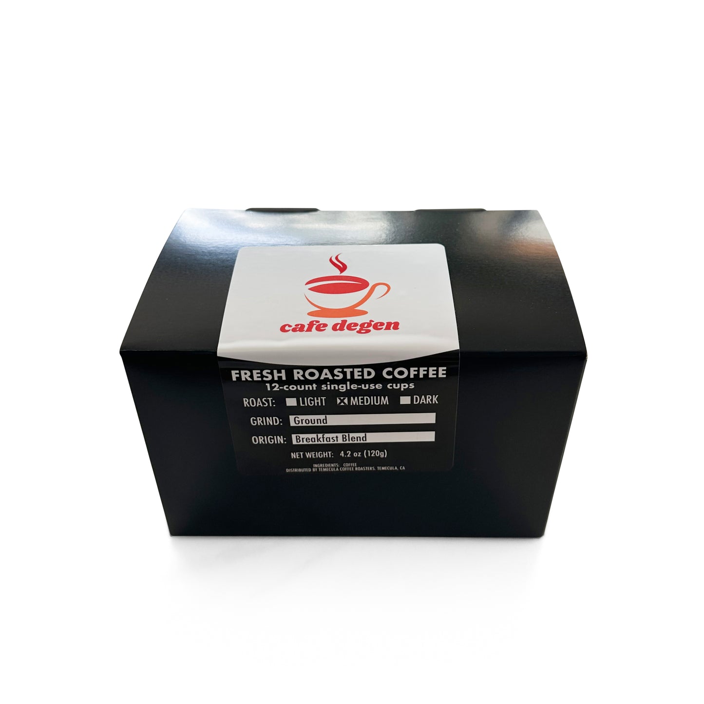 Breakfast Blend 12 Pack Single Serve Coffee Capsules (K-Cups)